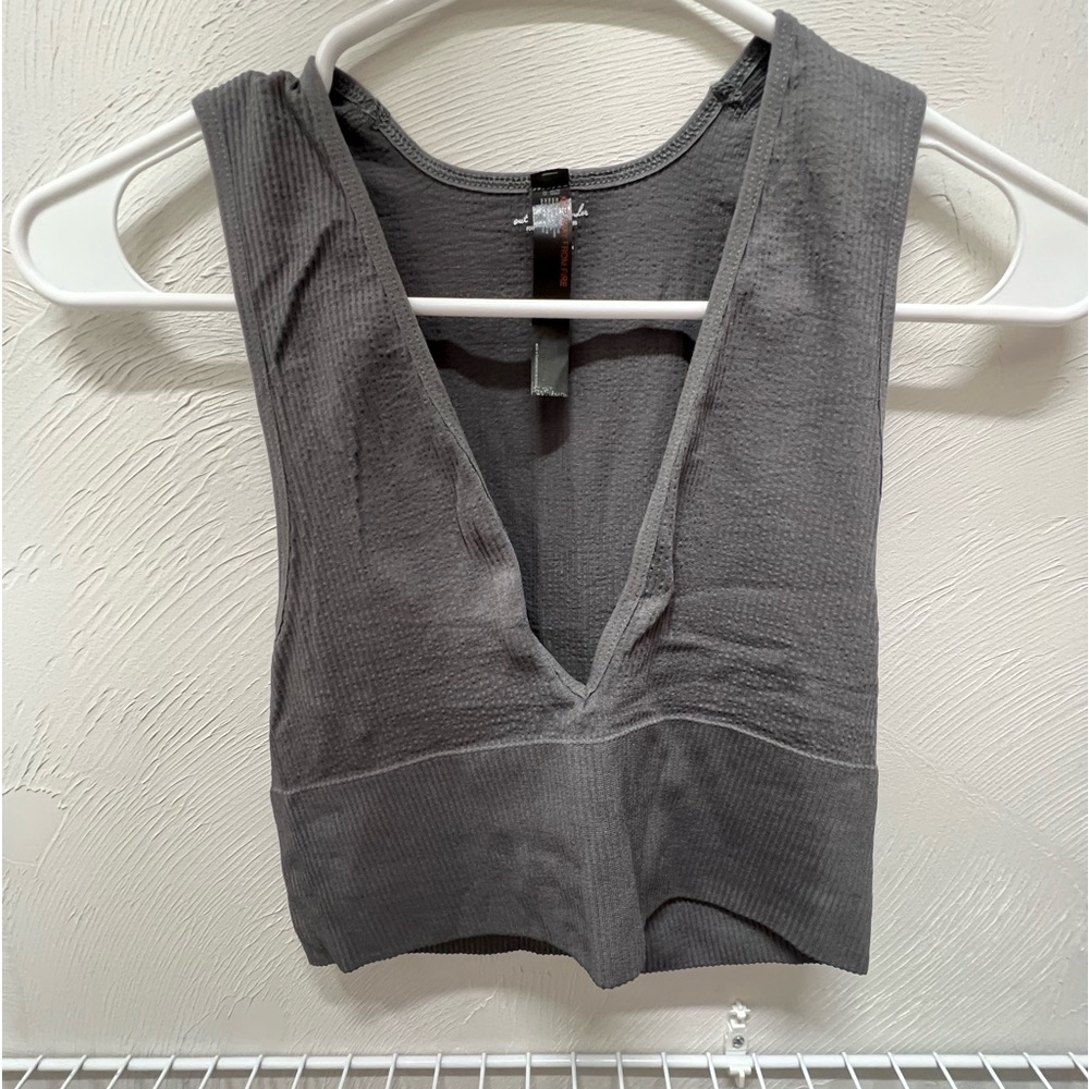 Grey Seamless Urban Outfitters Tank Top, Size medium